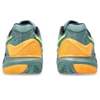 Asics Gel Resolution 9 Padel Celadon Yellow Sneakers  Offer + Cheap