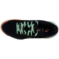 Asics Gel Resolution 9 Padel Black Mint Women''s Shoes  Offer + Cheap