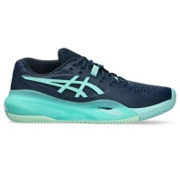 Asics Gel Resolution X Clay Dark Blue Mint Sneakers