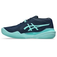Asics Gel Resolution X Clay Dark Blue Mint Sneakers