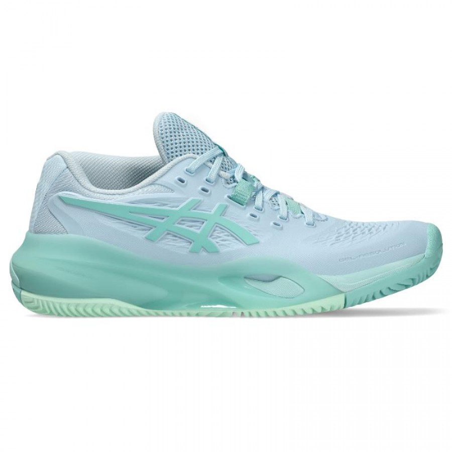 Asics Gel Resolution X Clay Blue Green Women''s Sneakers