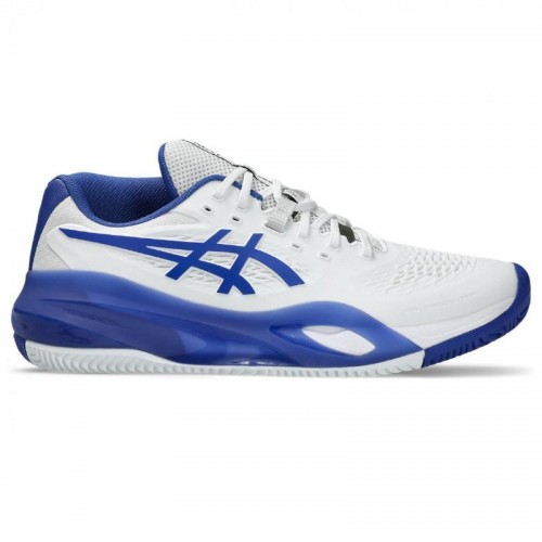 Zapatillas Asics Gel Resolution X Clay Blanco Azul Cobalto Zapatillas Asics Gel Resolution X Clay Blanco Azul Cobalto