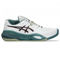 Tênis Asics Gel Resolution X Clay Dark Garnet White