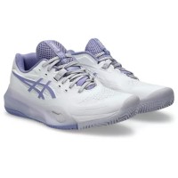 Asics Gel Resolution X Clay White Purple Sneakers da donna