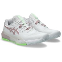 Zapatillas Asics Gel Resolution X Clay Blanco Rosa Morganita Mujer