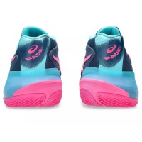 Asics Gel Resolution X Padel Blue Mako Pink Sneakers  Offer + Cheap