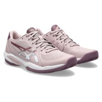 Baskets Femme Asics Solution Swift FF 2 TERRE BATTUE Rose Blanc  Offre - Pas cher
