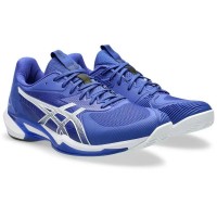 Baskets Asics Solution Speed FF 3 Terre Battue Cobalt Bleu Blanc