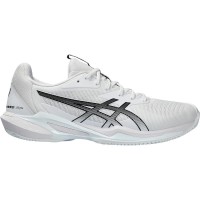Sapatilhas Asics Solution Speed FF 3 Argila Branco Preto  Oferta + Barato