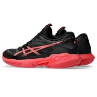 Zapatillas Asics Solution Speed FF 4 Clay Negro Rojo Mujer