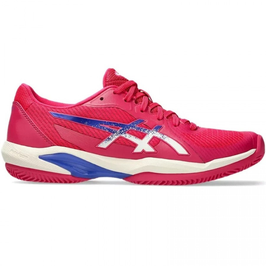 Zapatillas Asics Solution Swift FF 2 Clay Rosa Azul Cobalto Mujer  Oferta + Barato