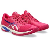 Zapatillas Asics Solution Swift FF 2 Clay Rosa Azul Cobalto Mujer  Oferta + Barato