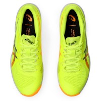 Baskets Asics Solution Swift FF 2 Padel Jaune Orange  Offre - Pas cher