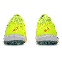Baskets Asics Solution Swift FF 2 Padel Jaune Orange  Offre - Pas cher
