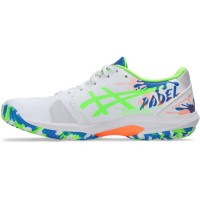Asics Tênis Solution Swift FF 2 Padel L.E Branco Verde  Oferta + Barato