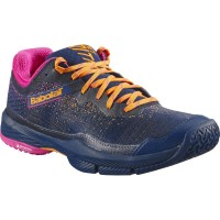 Babolat Jet Ritma Navy Blue Fuchsia Tênis Feminino  Oferta + Barato