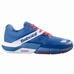 Zapatillas Babolat Movea 2 Azul Petroleo Rojo