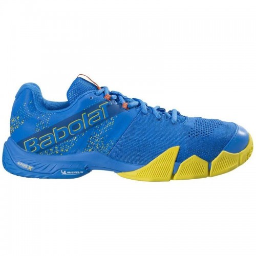 Zapatillas Babolat Movea Azul Frances Amarillo Zapatillas Babolat Movea Azul Frances Amarillo