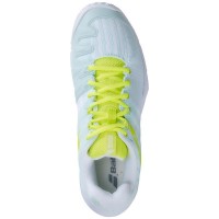 Chaussures Femme Babolat Sensa Blue Yellow Fluor  Offre - Pas cher