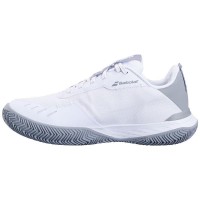 Babolat SFX EVO Clay White Grey Women''s Shoes  Offer + Cheap