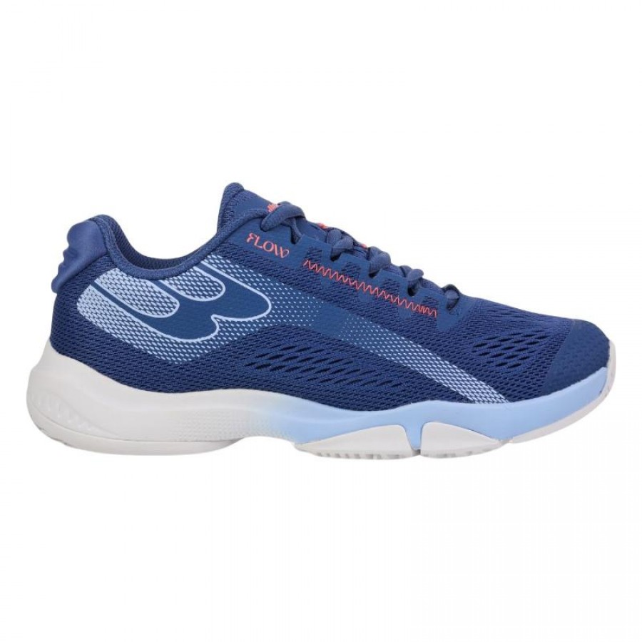 Zapatillas Bullpadel Alejandra Salazar Flow 25I Azul Oscuro Mujer
