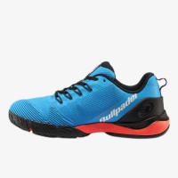 Bullpadel Fede Chingotto Vertex Hybrid Fly 22I Royal Blue Red Chaussures