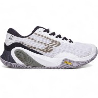 Zapatillas Bullpadel Paquito Navarro Hack Vibram 25V Blanco  Oferta + Barato