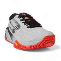 Tênis Bullpadel Paquito Navarro Hack Vibram 25V Cinza Claro  Oferta + Barato