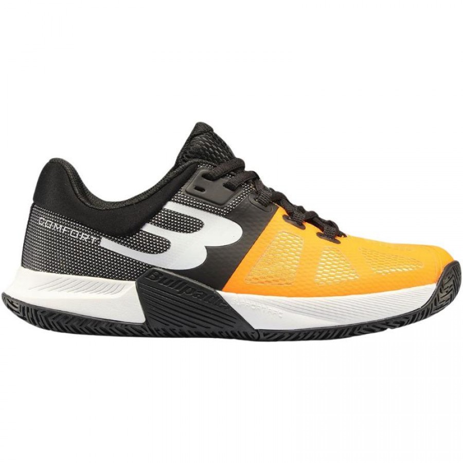 Zapatillas Bullpadel Performance Comfort 24I Negro Naranja  Oferta + Barato