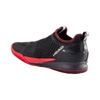Zapatillas Head Endure Pro BOA Clay Negro Rojo