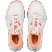 Tênis Head Motion Team Padel White Coral para Mulheres  Oferta + Barato