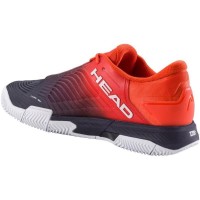 Zapatillas Head Revolt Pro 4.5 Clay Azul Oscuro Rojo  Oferta + Barato