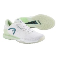 Tênis Head Sprint Pro 4.0 Branco Verde Feminino  Oferta + Barato