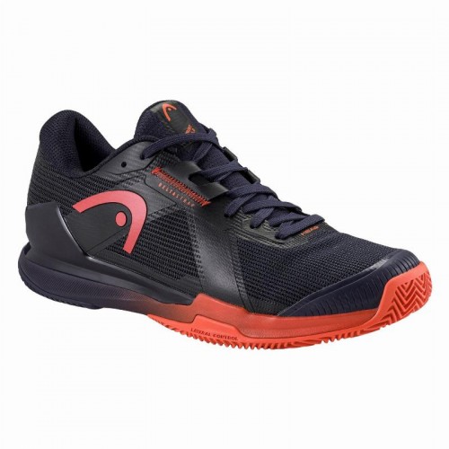 Zapatillas Head Sprint Pro 4.0 Clay Azul Oscuro Rojo Zapatillas Head Sprint Pro 4.0 Clay Azul Oscuro Rojo