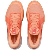 Head Sprint Pro 4.0 Clay Coral White Women''s Sneakers  Offer + Cheap