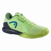Sneakers Head Sprint Pro 4.0 Clay Lime Bleu Marine  Offre - Pas cher