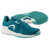Zapatillas Head Sprint Team 3.5 Terre Battue Azul Pierre Blanco Mujer  Offre - Pas cher