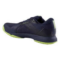 Zapatillas Head Sprint Team 4.0 Clay Azul Marino Lima  Oferta + Barato