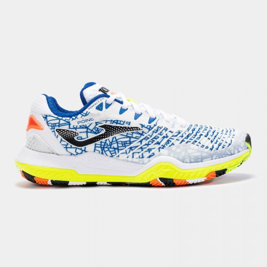 Joma Point 2202 Baskets Blanches  Offre - Pas cher