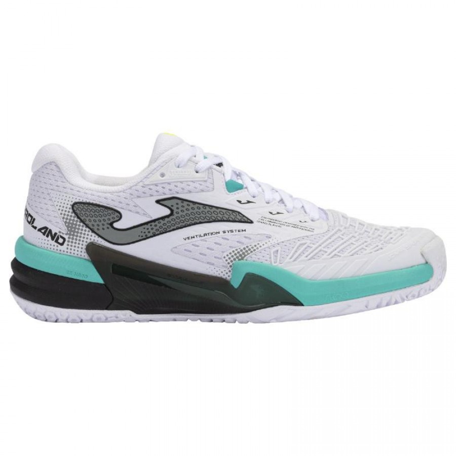 Joma Roland 2402 Branco Preto Tênis  Oferta + Barato