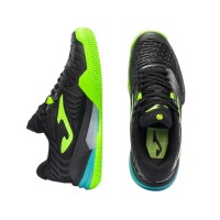Zapatillas Joma Roland 2601 Negro Amarillo Fluor