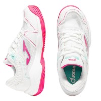Joma Slam 2602 White Pink Junior Sneakers