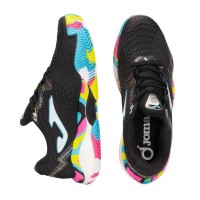 Joma Smash 2591 Noir Baskets Multicolores  Offre - Pas cher