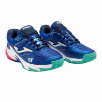 Joma WPT Open 2204 Bleu Turquoise Baskets  Offre - Pas cher
