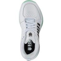 Zapatillas Kswiss Court Express 2 Clay Blanco Menta Negro Mujer  Offre - Pas cher