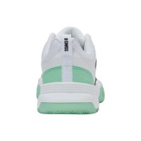 Zapatillas Kswiss Court Express 2 Clay Blanco Menta Negro Mujer  Offre - Pas cher