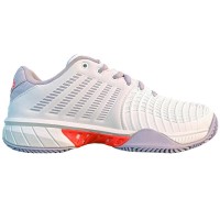 Zapatillas Kswiss Express Light 3 HB Clay Blanco Lila Mujer  Oferta + Barato