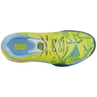 Kswiss Express Light 3 HB Padel Jaune Bleu Baskets  Offre - Pas cher