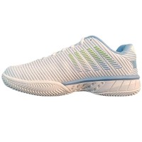 Tênis Kswiss Hypercourt Express 2 HB Clay Branco Azul Verde Feminino  Oferta + Barato