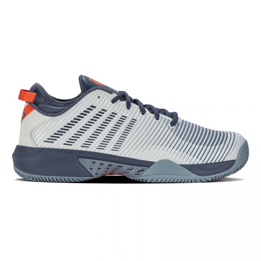 Chaussures Kswiss Hypercourt Supreme HB Gris  Offre - Pas cher